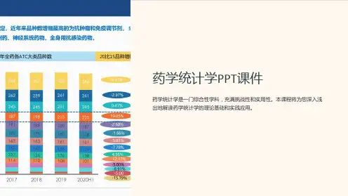 《药学统计学》课件