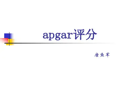 apgar评分