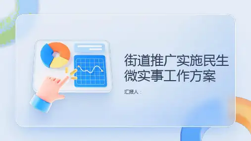 街道推广实施民生微实事工作方案