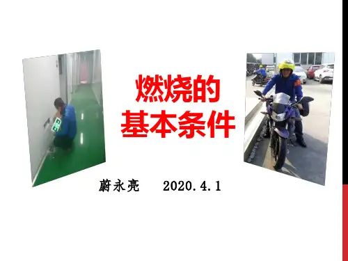 燃烧的基本条件