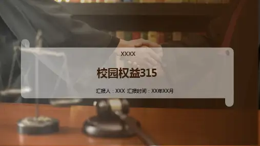 315消费者权益日PPT模板(31)