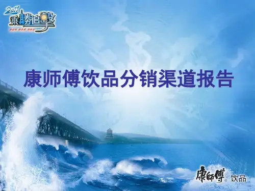 康师傅饮品分销渠道报告ppt