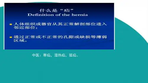 常见疝CT影像诊断