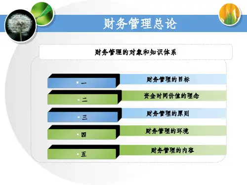 《财务成本管理》PPT课件
