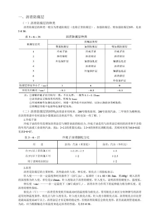 埋地管道的防腐知识