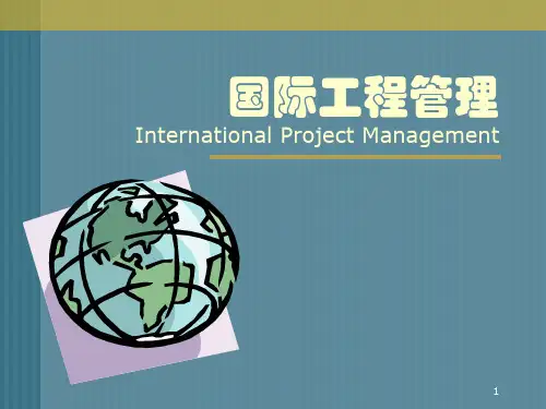 国际工程招标ppt课件