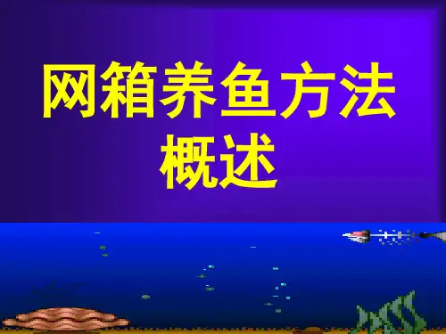 网箱养鱼方法概述