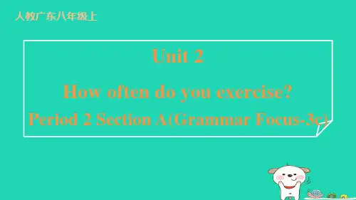广东省八年级上Unit2Period2SectionAGrammarFocus_3c新版人教新目标版