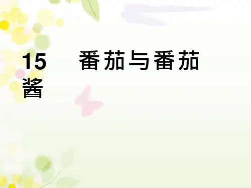 小学科学《番茄与番茄酱》优质课件设计(2)