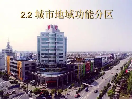 高三地理复习课件：城市地域功能分区 3