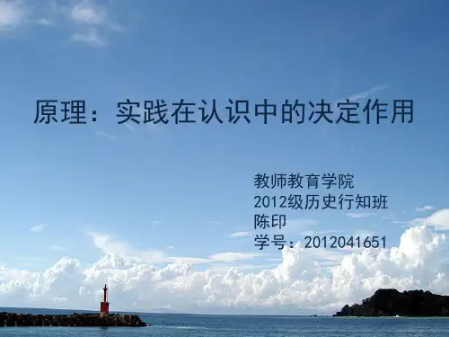 马哲原理PPT