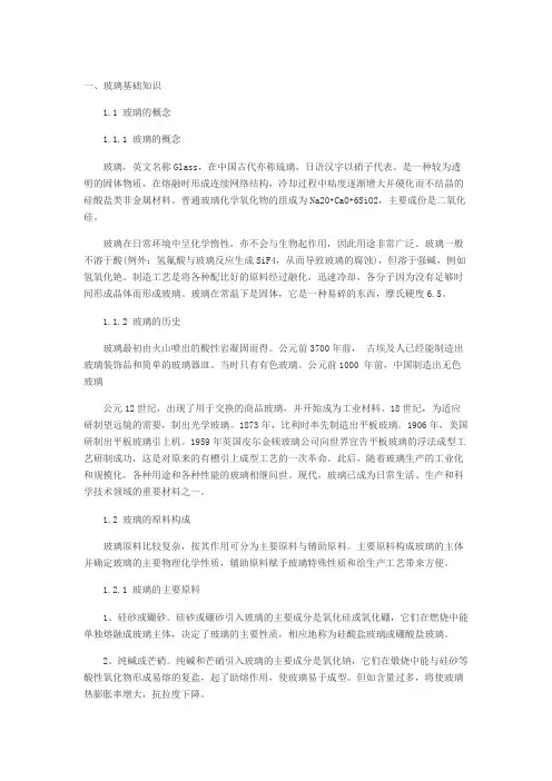 玻璃知识