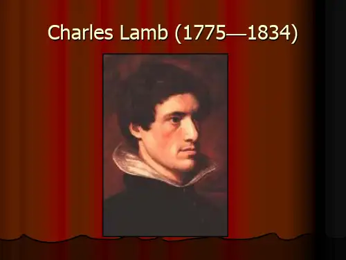 Charles_Lamb.ppt英国文学1