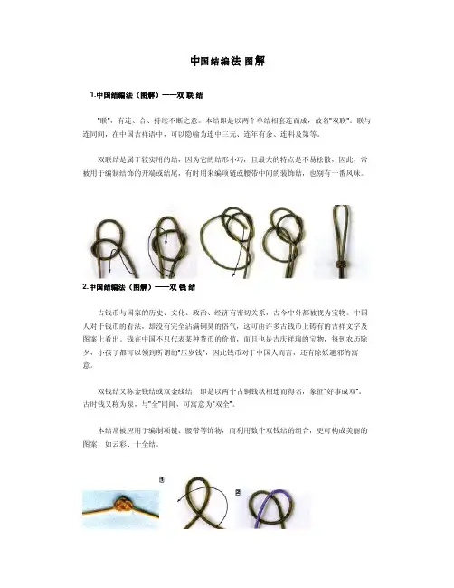 中国结编法_图解