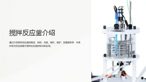 《搅拌反应釜介绍》课件