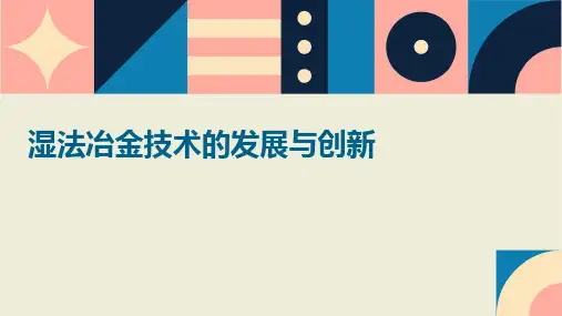湿法冶金技术的发展与创新