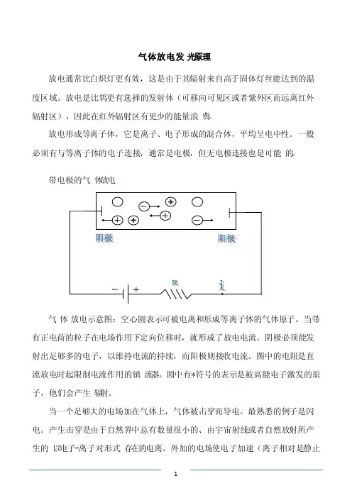 气体放电灯发光原理