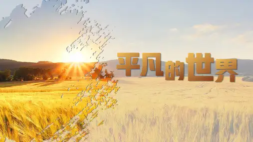 平凡的世界ppt