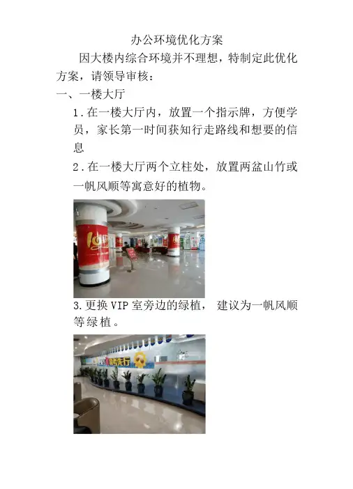 办公环境优化方案