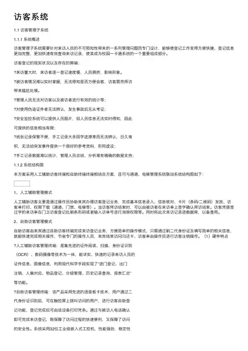 访客系统——精选推荐