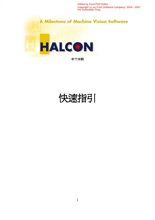 HALCON编程