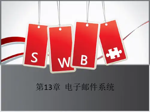 第13章 电子邮件ppt课件