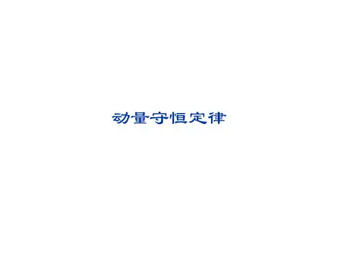 动量守恒定律  课件