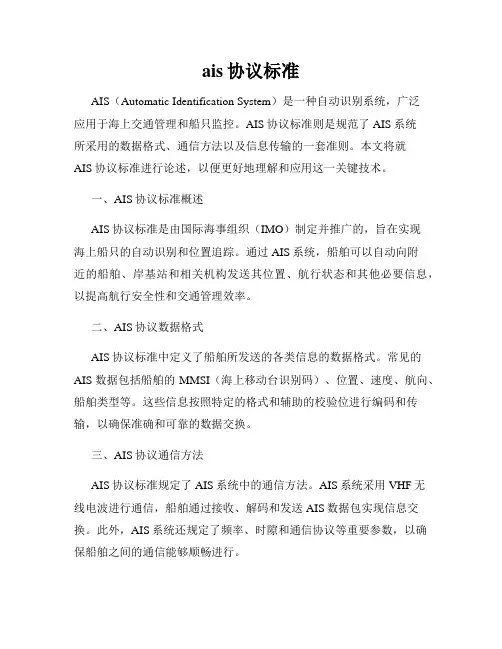 ais协议标准