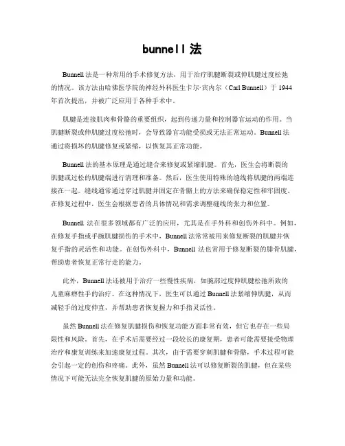 bunnell法