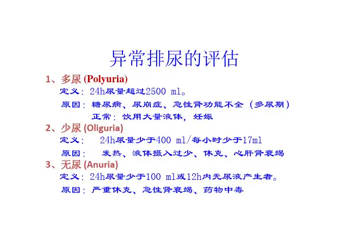 8-3异常排尿的评估ok