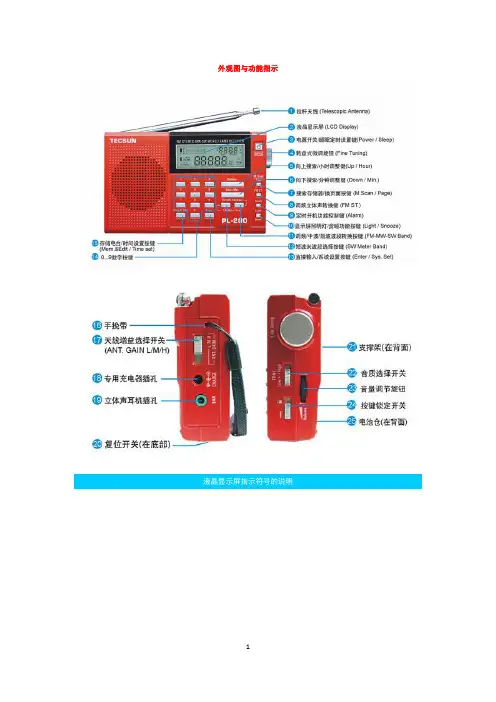 德生PL-200说明书