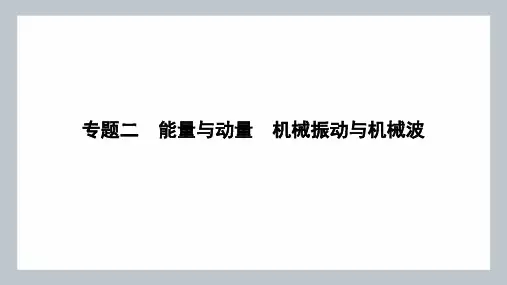 2024年高考物理二轮复习专题二能量与动量、机械振动与机械波专题突破1传送带中的动力学和能量问题