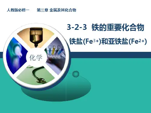 《铁盐和亚铁盐》上课ppt课件 (省级优质课获奖案例)