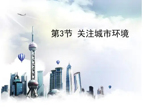《关注城市环境》PPT下载