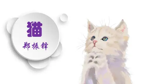 第16课《猫》课件(共34张ppt)统编版语文七年级上册