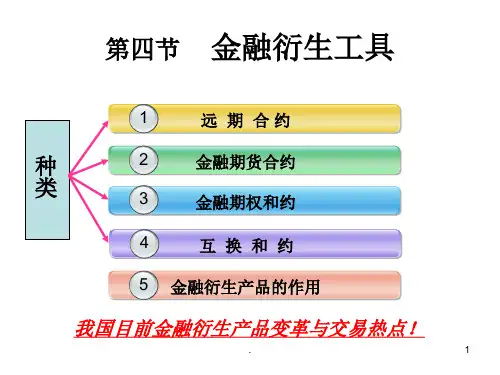 金融衍生产品PPT课件