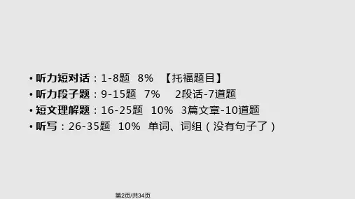 四六级听力技巧规律总结