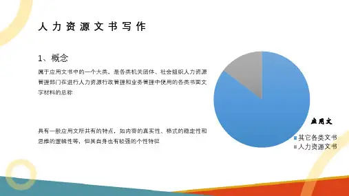 人力资源管理与文书写作 (人力资源文书写作课件)