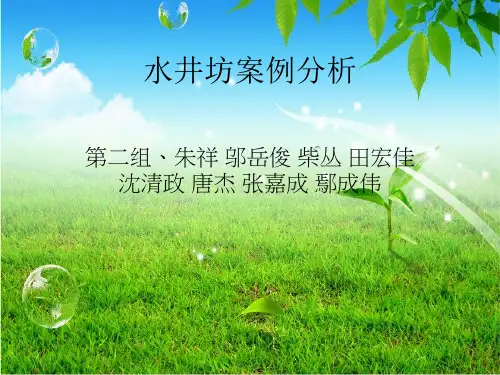 水井坊案例分析