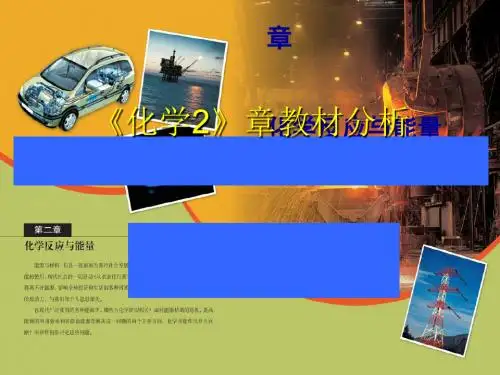 化学反应与能量教材分析PPT课件 人教课标版