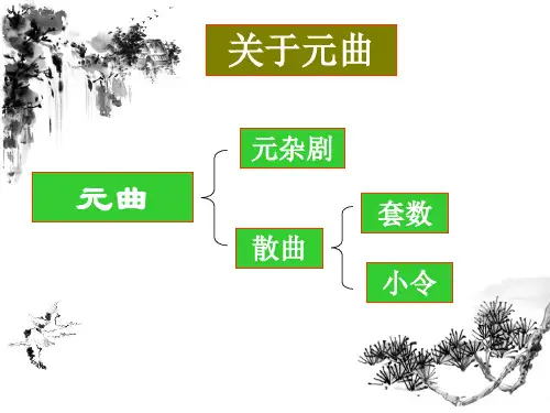 天净沙秋思课件完美版ppt