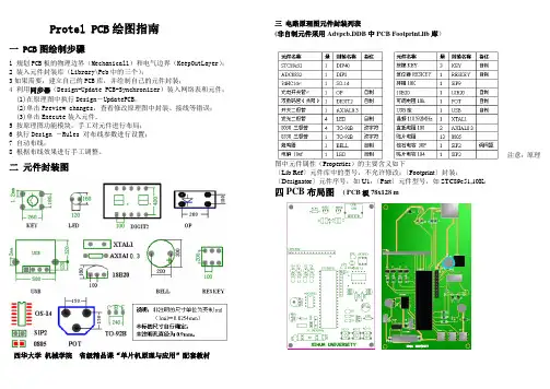 3 PCB绘图步骤