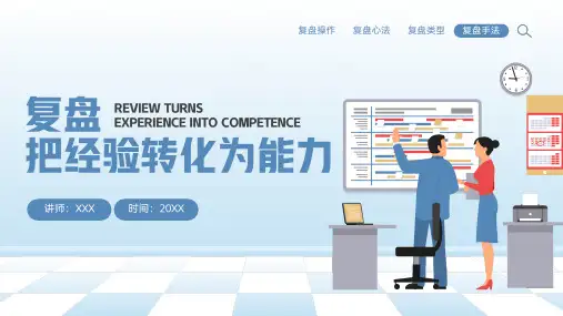 如何复盘培训PPT