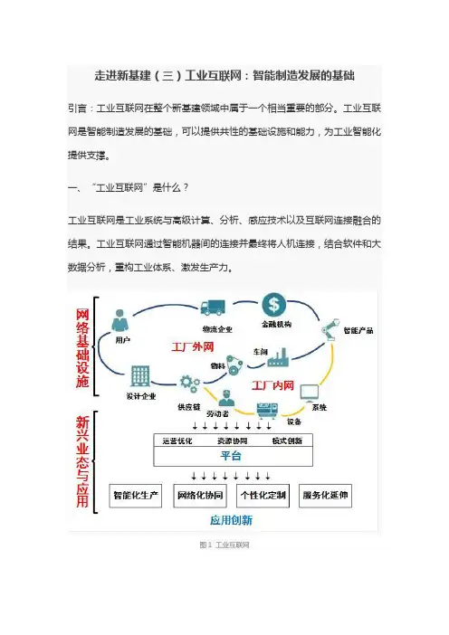 走进新基建(三)工业互联网：智能制造发展的基础