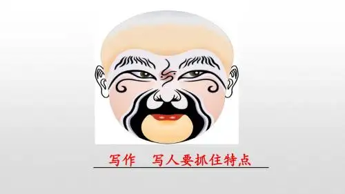 人教部编版七年级语文上册第三单元写作《写人要抓住特点》课件 (共20张PPT)