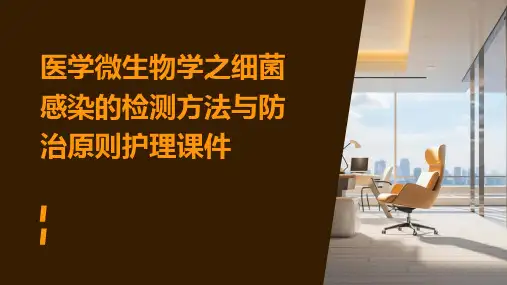 医学微生物学之细菌感染的检测方法与防治原则护理课件