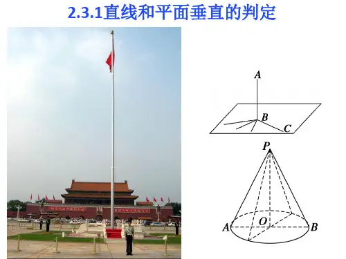 231线面垂直的判定