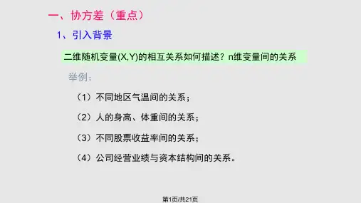 相关系数PPT课件