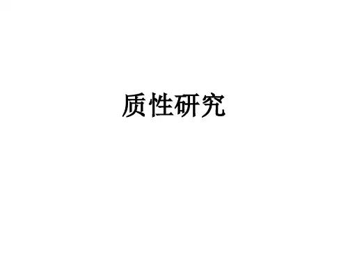质性研究