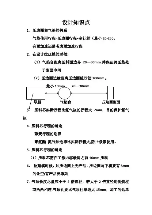 模具设计基础知识